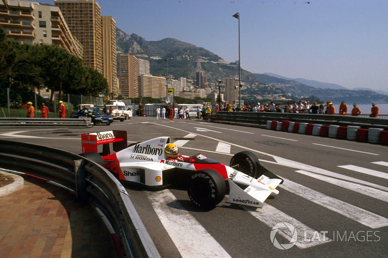 Ayrton Senna, McLaren MP4 / 5 Honda