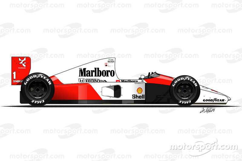 1991 - McLaren MP4 / 6 