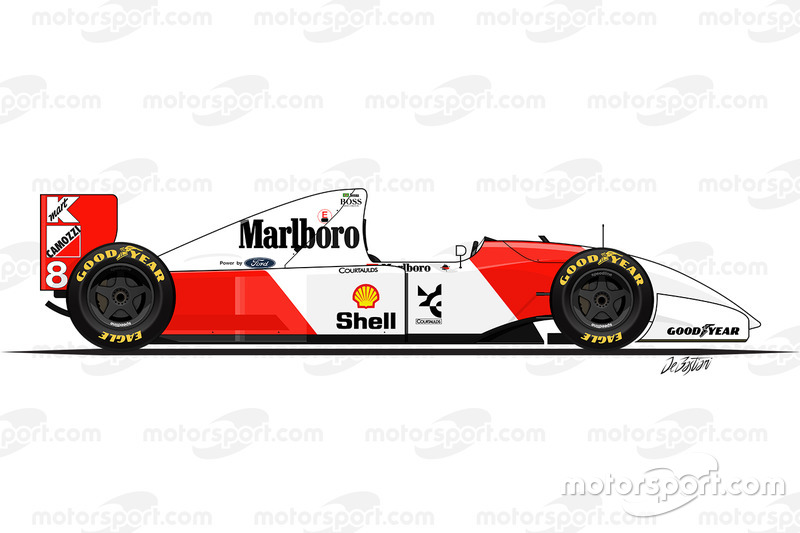 1993 - McLaren MP4 / 8 