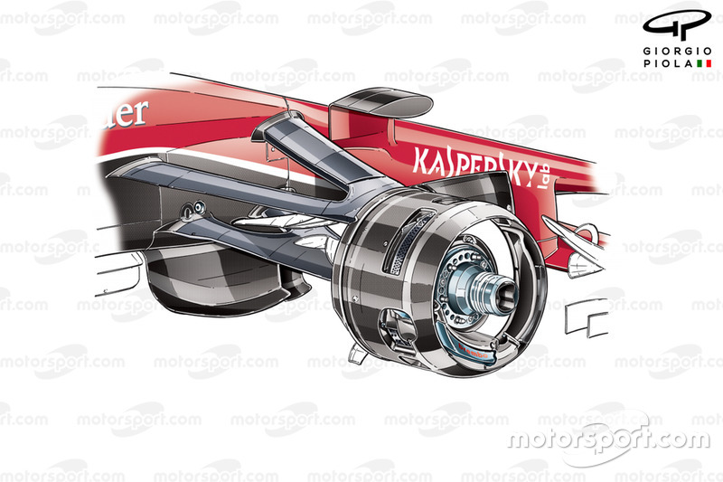 Étrier avant Ferrari SF15-T