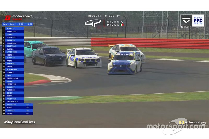Lando Norris en tête
