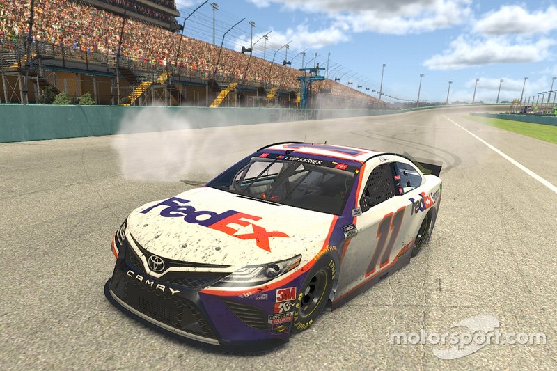 Vainqueur de la course Denny Hamlin