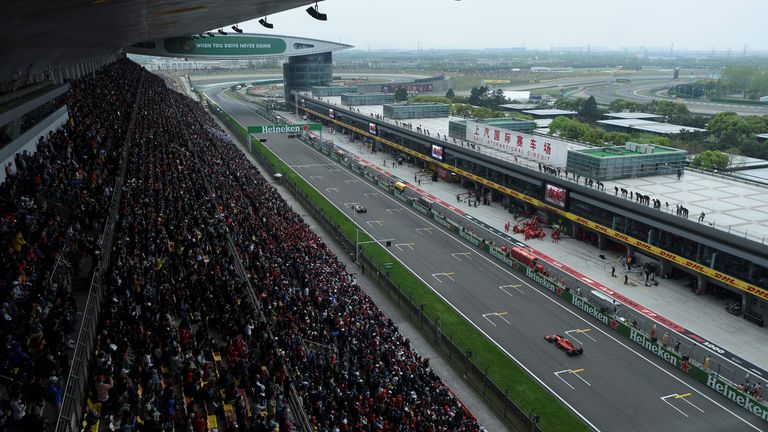 Grand Prix de Formule 1 de Chine à Shanghai en avril 2019