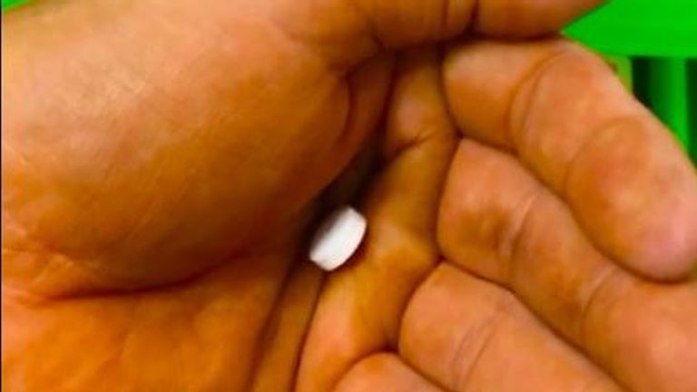 Middlebrook a prétendu avoir inventé une pilule pour immuniser les gens au COVID-19. Pic: Instagram