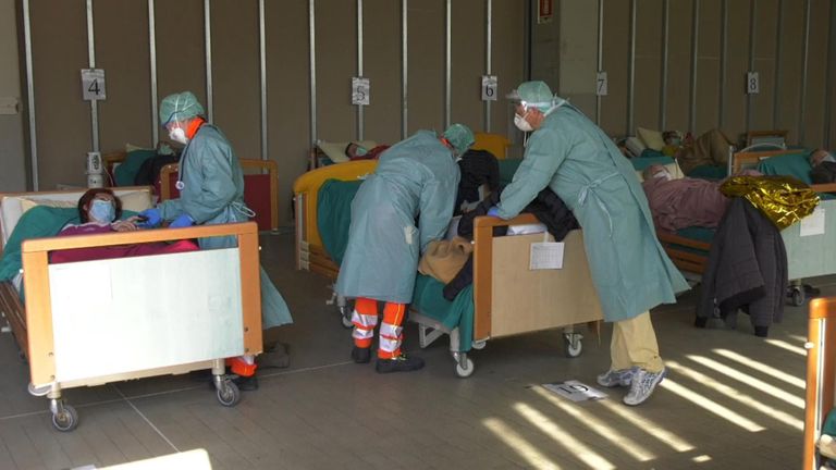 Virus en Italie