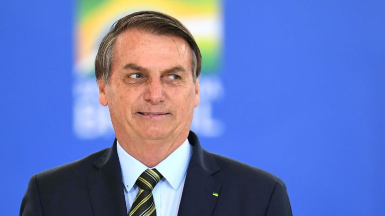 Jair Bolsonaro a demandé pourquoi le chapeau Thunberg avait tant retenu l'attention
