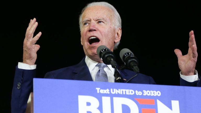Ancien vice-président Joe Biden