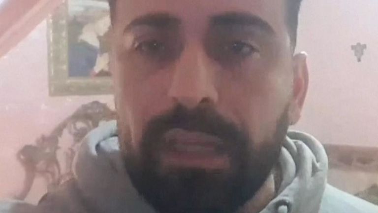 Luca Franzese dit que sa sœur est morte d'un coronavirus. Pic: Facebook