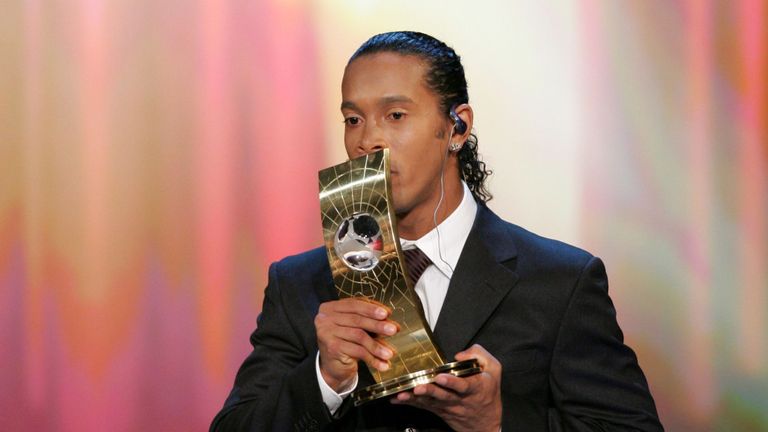Joueur mondial Ronaldinho de l'année en 2005