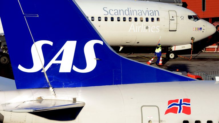 SAS est le transporteur du Danemark, de la Norvège et de la Suède