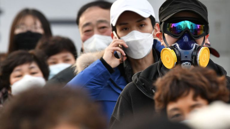 La Corée du Sud a le plus de cas de virus après la Chine