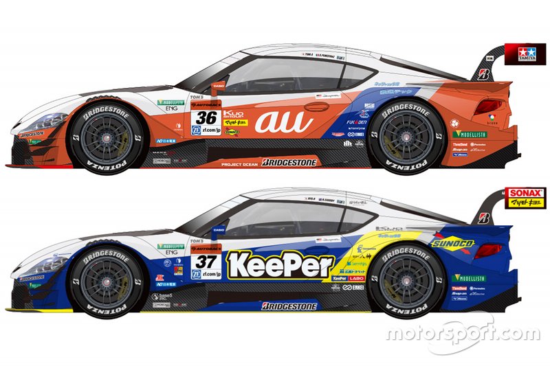 Livrée TOM'S 2020 SUPER GT