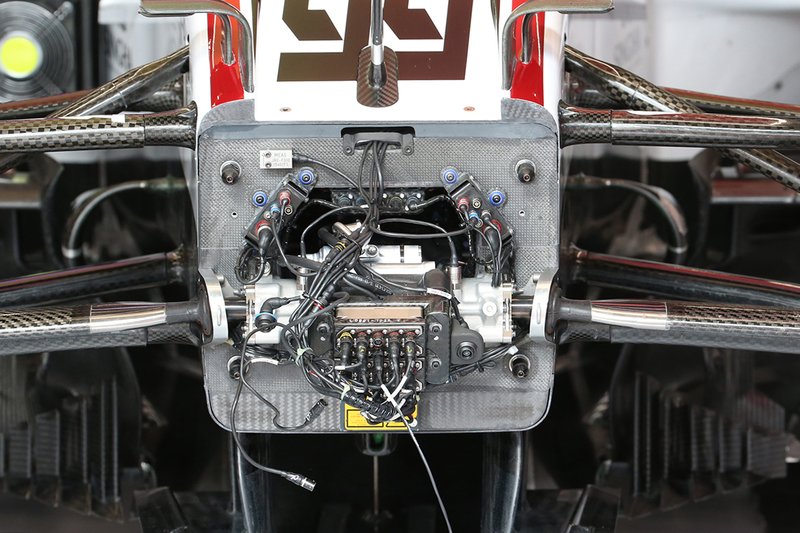 Détail avant du Haas F1 Team VF-20