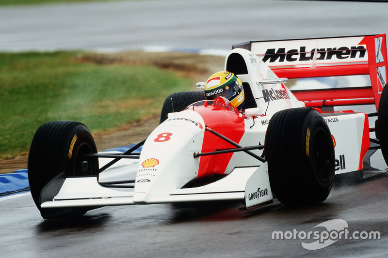 Ayrton Senna, McLaren MP4 / 8 Ford