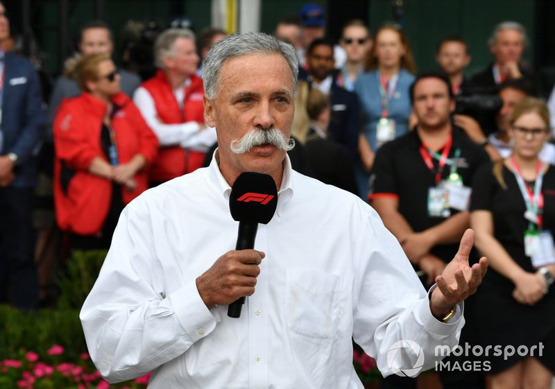 Chase Carey, président, Formule 1 
