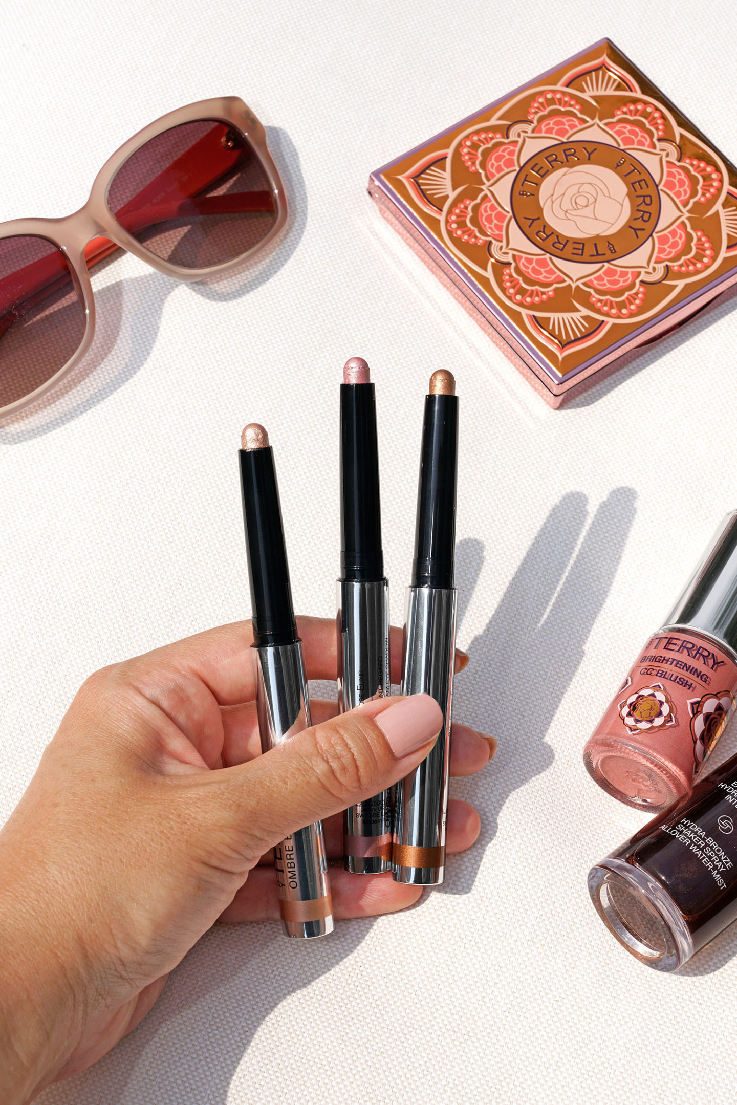 Par Terry Ombre Blackstar New Shades Immaculate Light, Rose Elixir et Sunny Flash