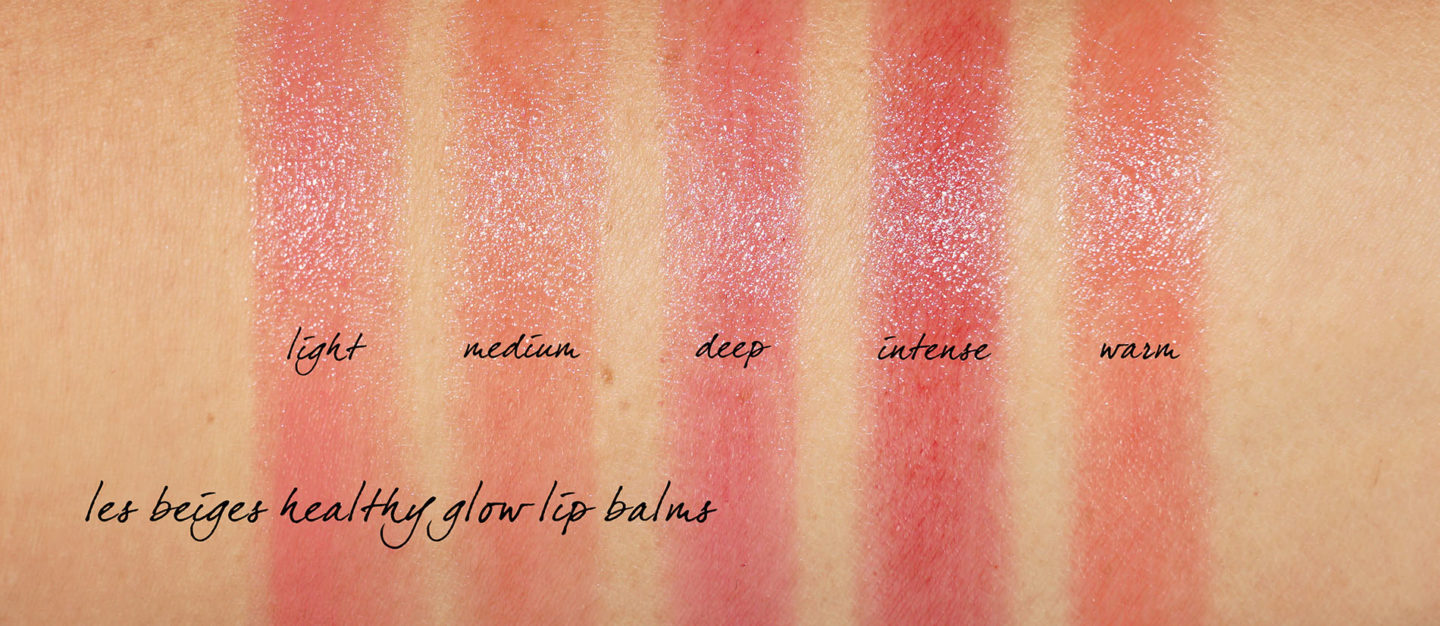 Échantillons de baume à lèvres Healthy Glow de Chanel Les Beiges