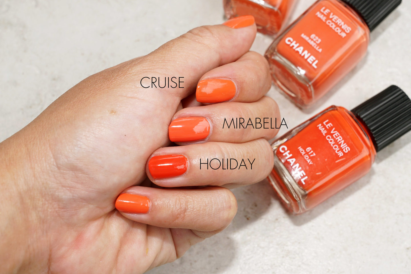 Croisière Chanel vs Mirabella vs vacances