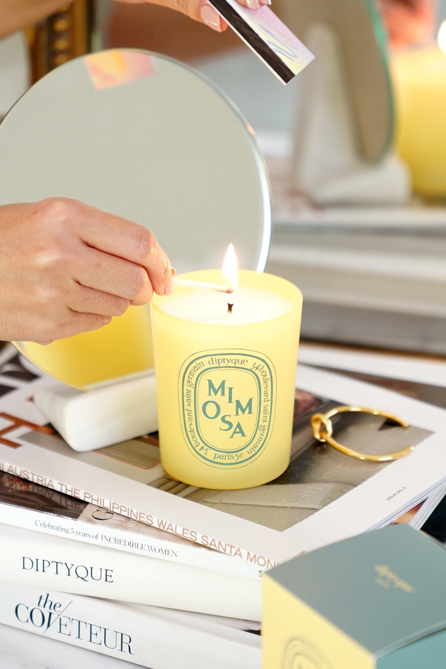 Diptyque Coloriage Printemps Mimosa