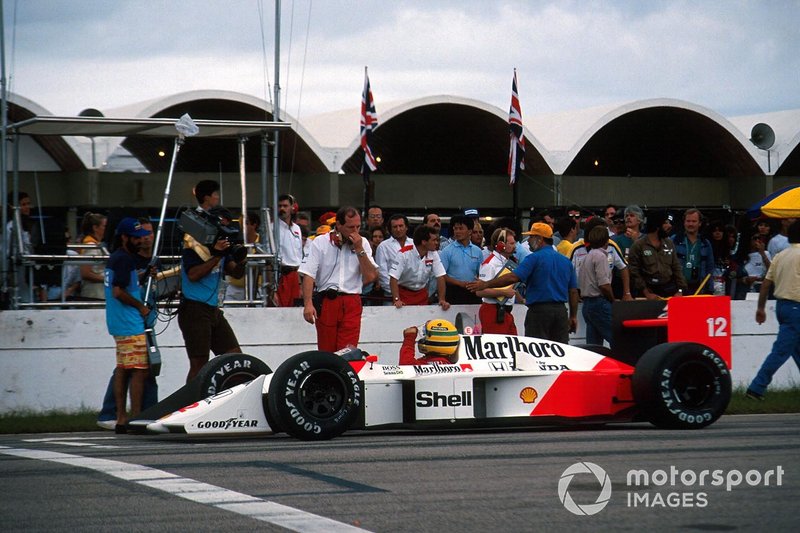 Ayrton Senna, McLaren, Ron Dennis, directeur général de Mclaren