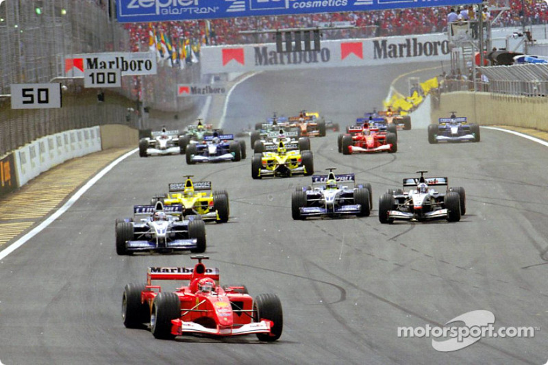 Le Grand Prix du Brésil 2001 en images