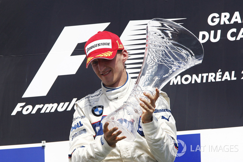 Vainqueur Robert Kubica, BMW Sauber F1.08