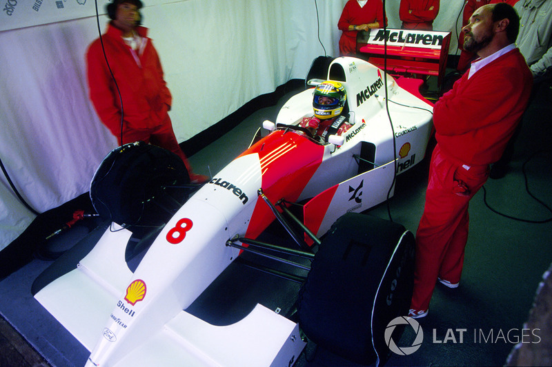 Ayrton Senna, McLaren MP4 / 8