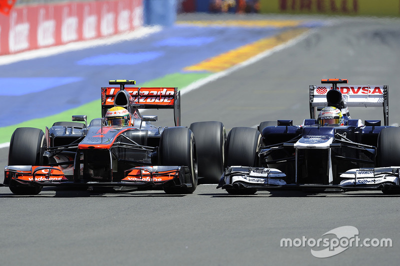 Lewis Hamilton, McLaren, pasteur Maldonado, Williams