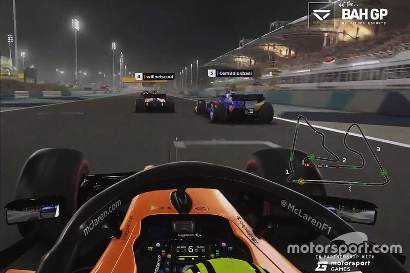 Lando Norris, F1 2019 capture d'écran