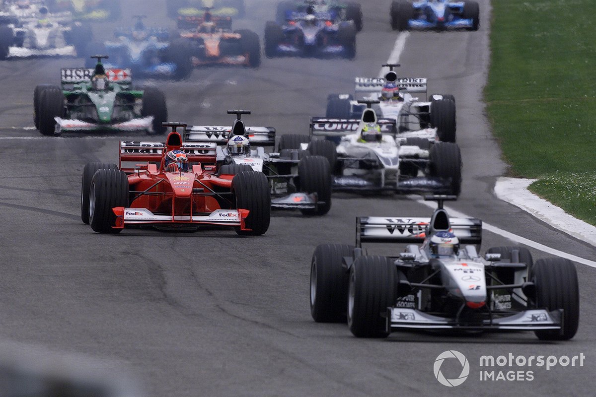 Mika Hakkinen, Mclaren MP4-15 mène au départ