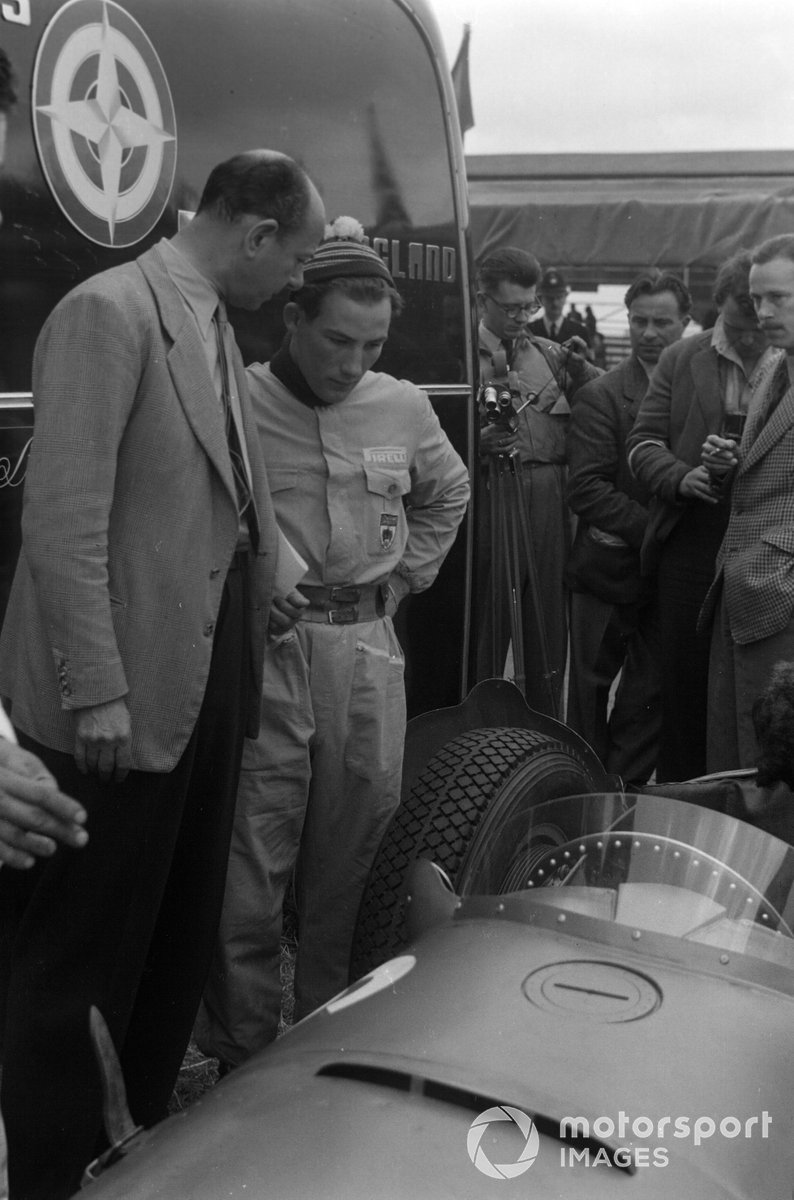 Raymond Mays et Stirling Moss 