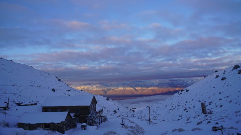 Cerro Gordo au lever du soleil. Photo: Brent Underwood