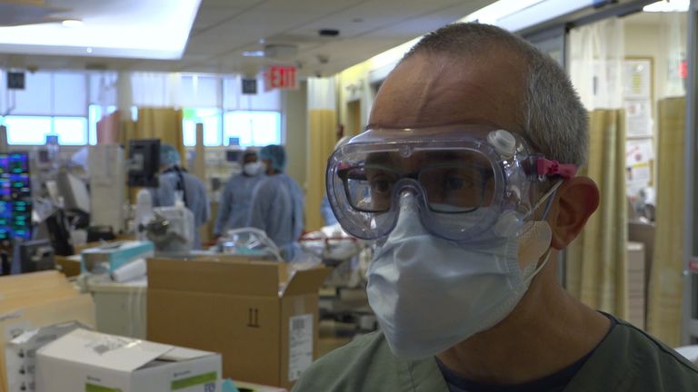 Le Dr Eitan Dickman est vice-président de la médecine d'urgence à l'hôpital Maimonides de Brooklyn