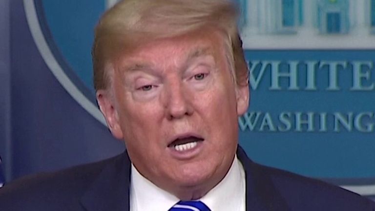 Donald Trump dit que Boris Johnson sonnait `` incroyable '' au téléphone