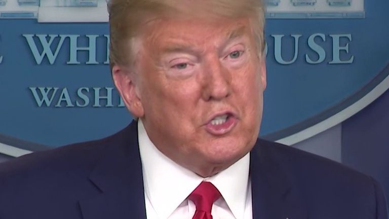 Donald Trump dit que les deux prochaines semaines seront douloureuses