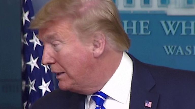 Donald Trump a des idées intéressantes sur la façon de traiter le coronavirus
