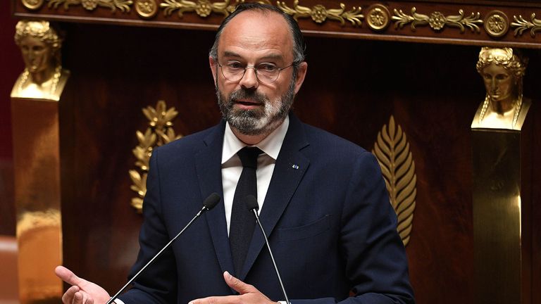 Le Premier ministre français Edouard Philippe a annoncé les plans mardi 