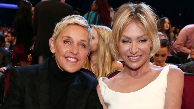 Ellen DeGeneres et son épouse, l'actrice Portia De Rossi