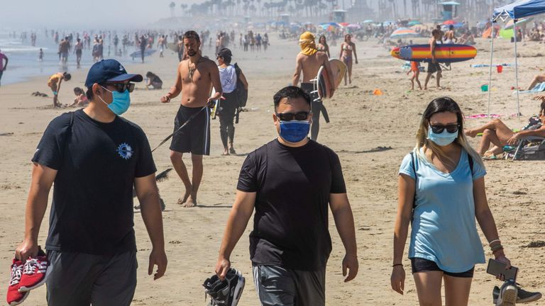 Plage Huntington