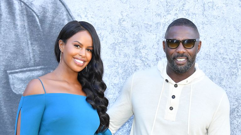 Idris Elba et Sabrina Dhowre