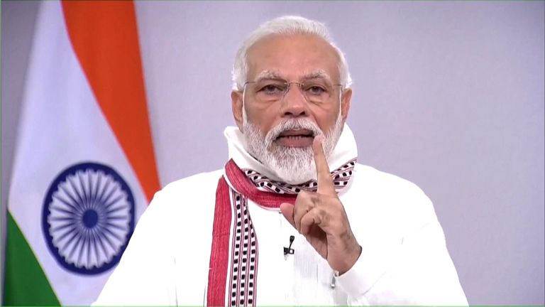 Le Premier ministre Narendra Modi a déclaré aujourd'hui que le verrouillage national, qui devait prendre fin aujourd'hui, sera prolongé.