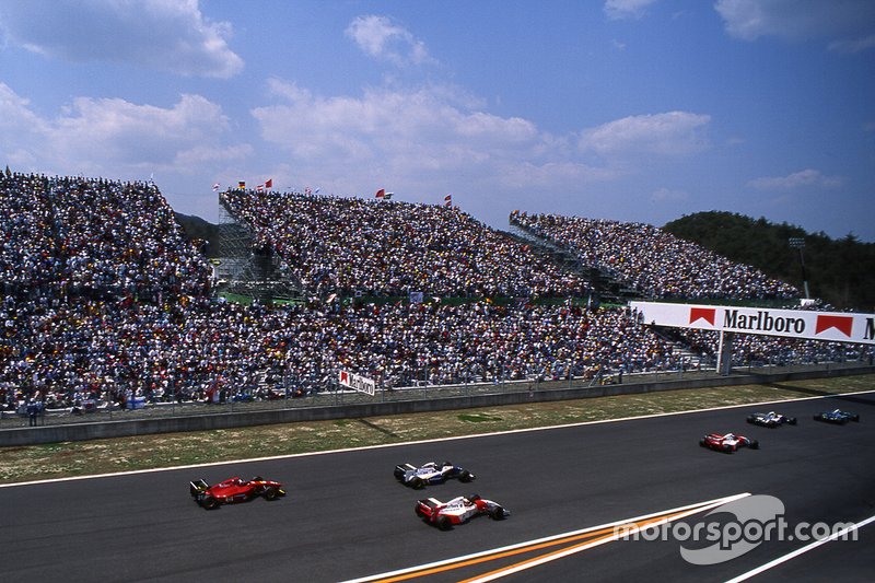 Le début de la course