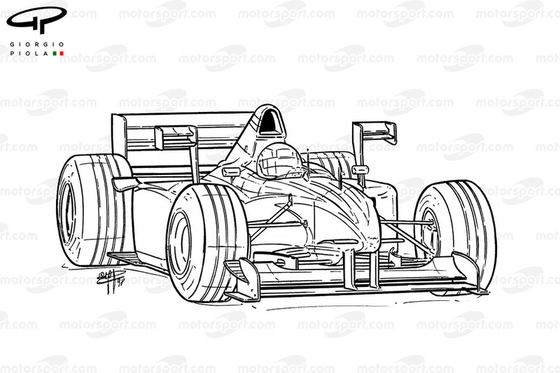 Tyrrell 026 1998 X-wings