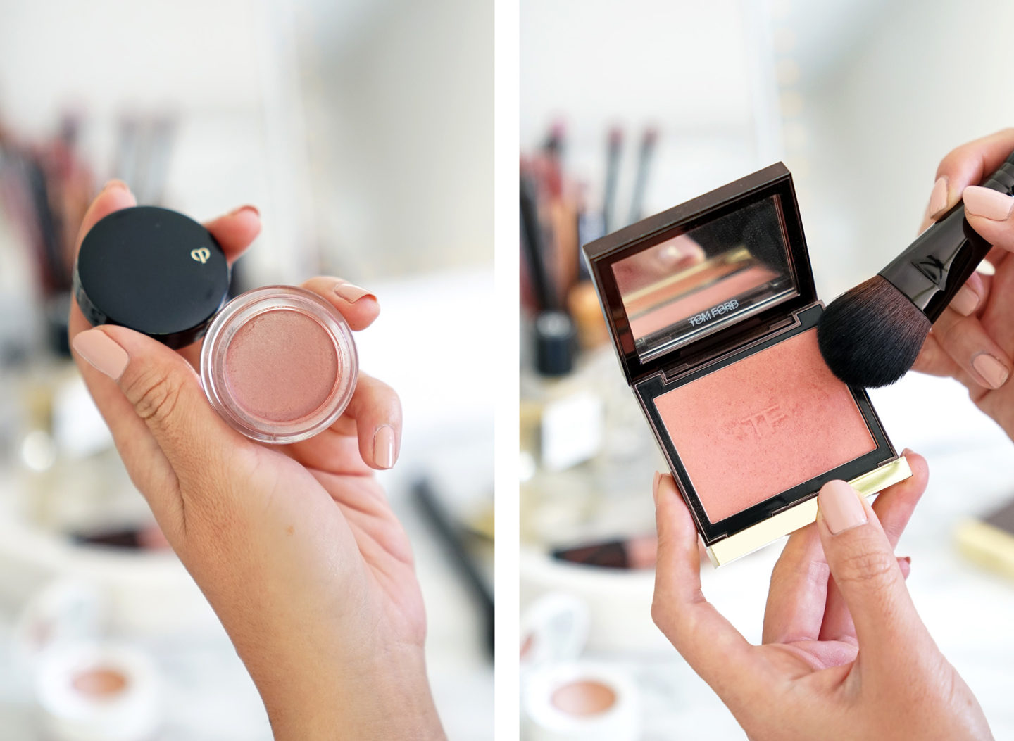 Cle de Peau Cream Blush 4 et Tom Ford Love Lust