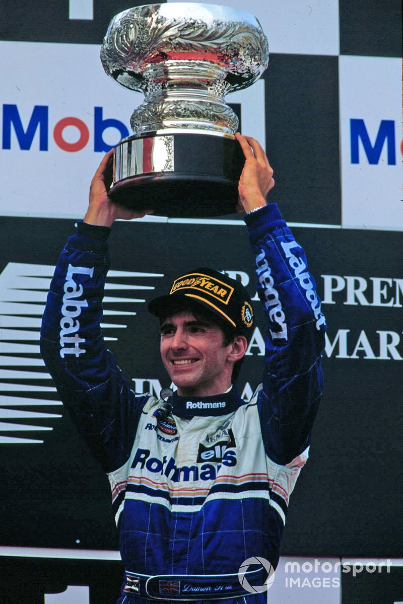 Vainqueur de la course Damon Hill, Williams Renault