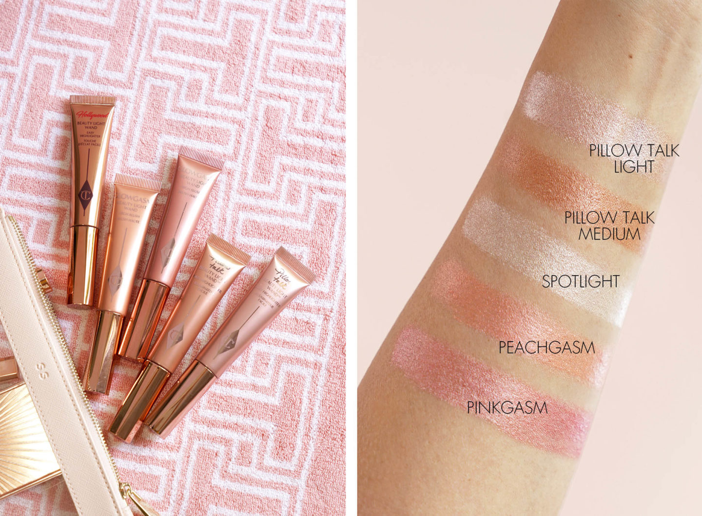 Échantillons baguette lumineuse Charlotte Tilbury Beauty | The Beauty Look Book