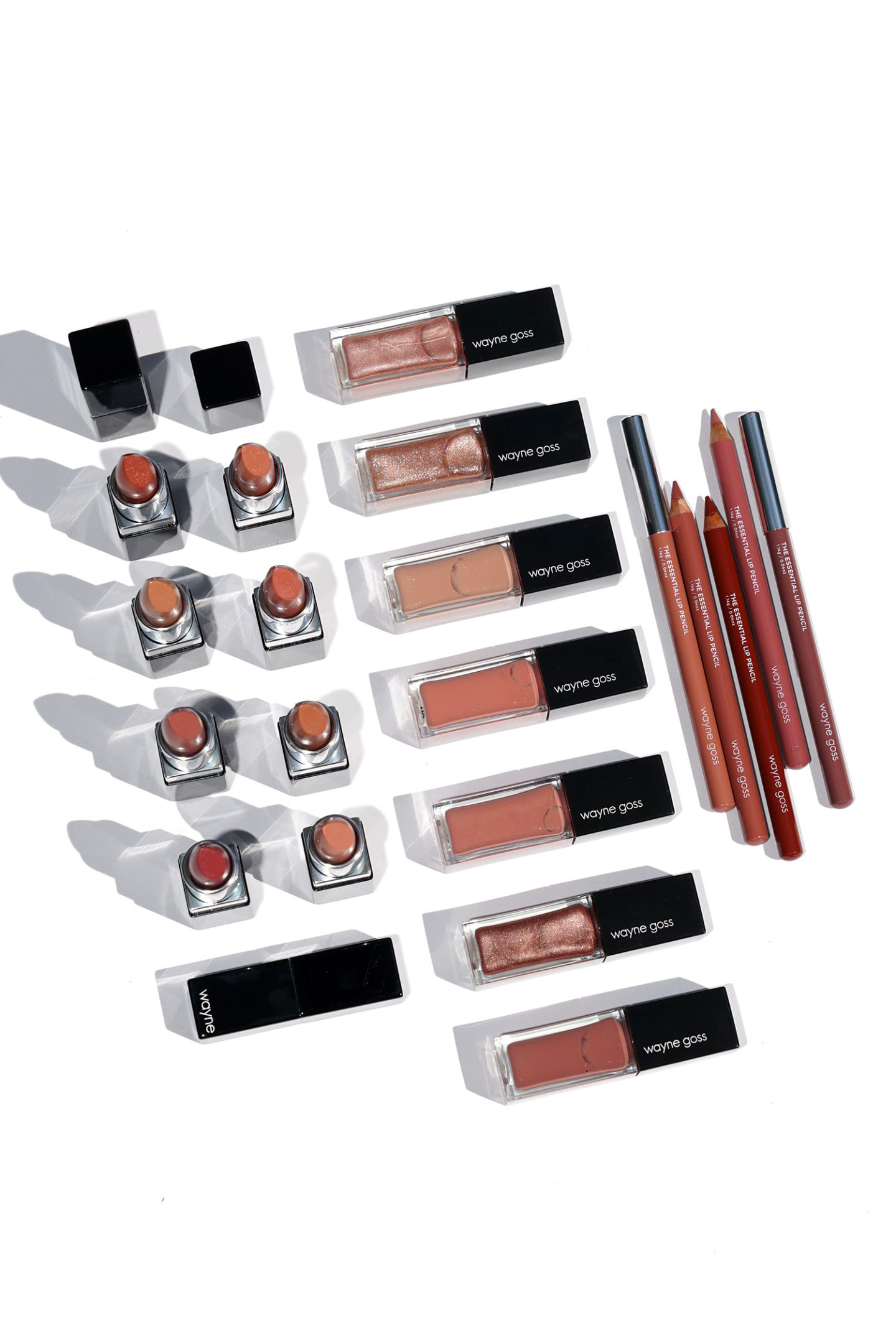 Examen de la collection de lèvres de luxe Wayne Goss 