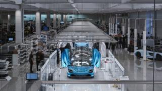Ligne de production McLaren
