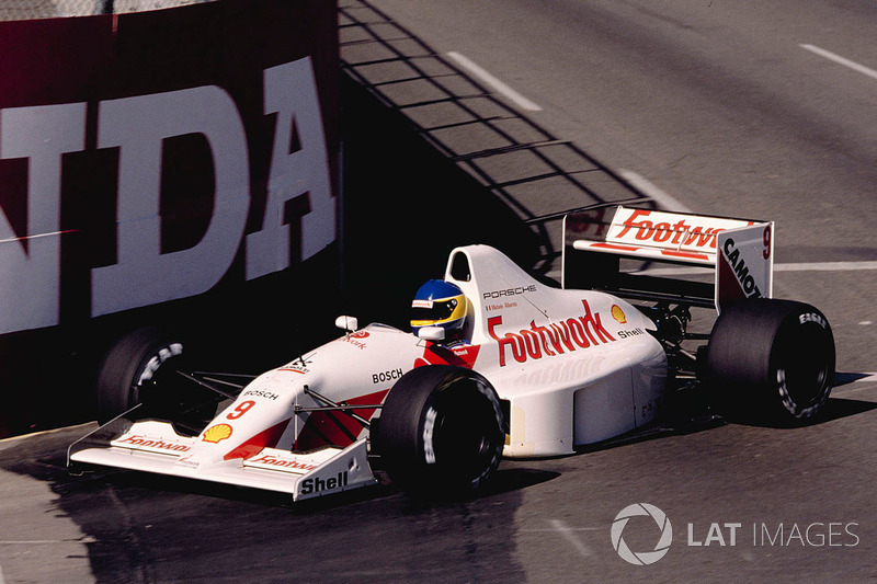 Michele Alboreto, Jeu de jambes Porsche A11C