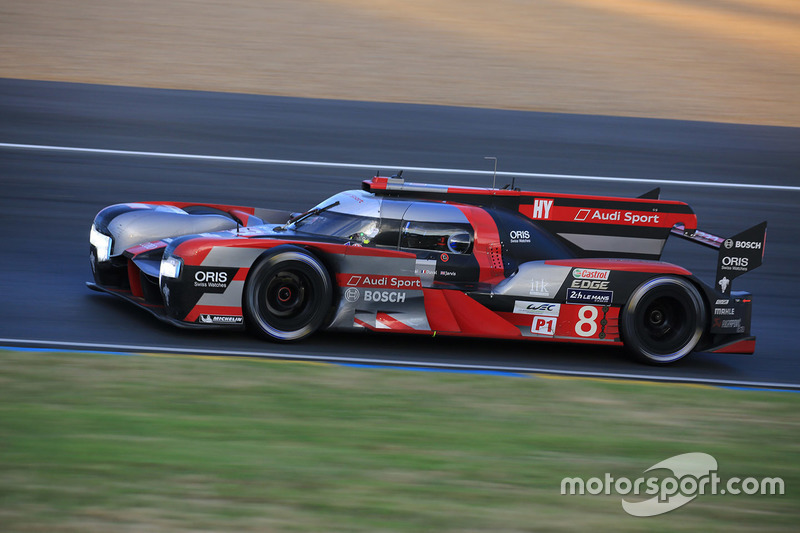 # 8 Audi Sport Team Joest Audi R18: Lucas di Grassi, Loic Duval, Oliver Jarvis